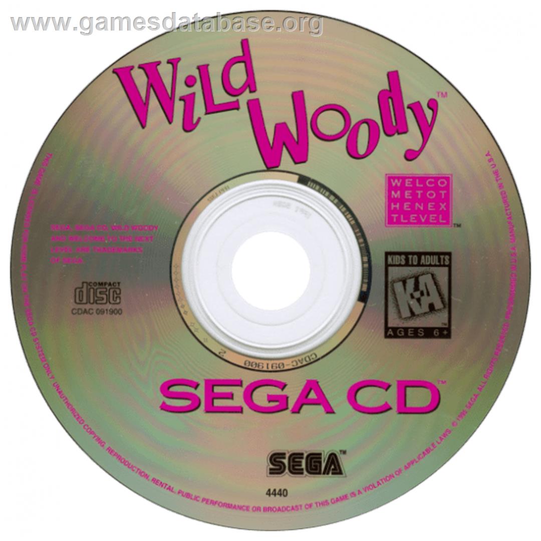 Wild Woody - Sega CD - Artwork - CD