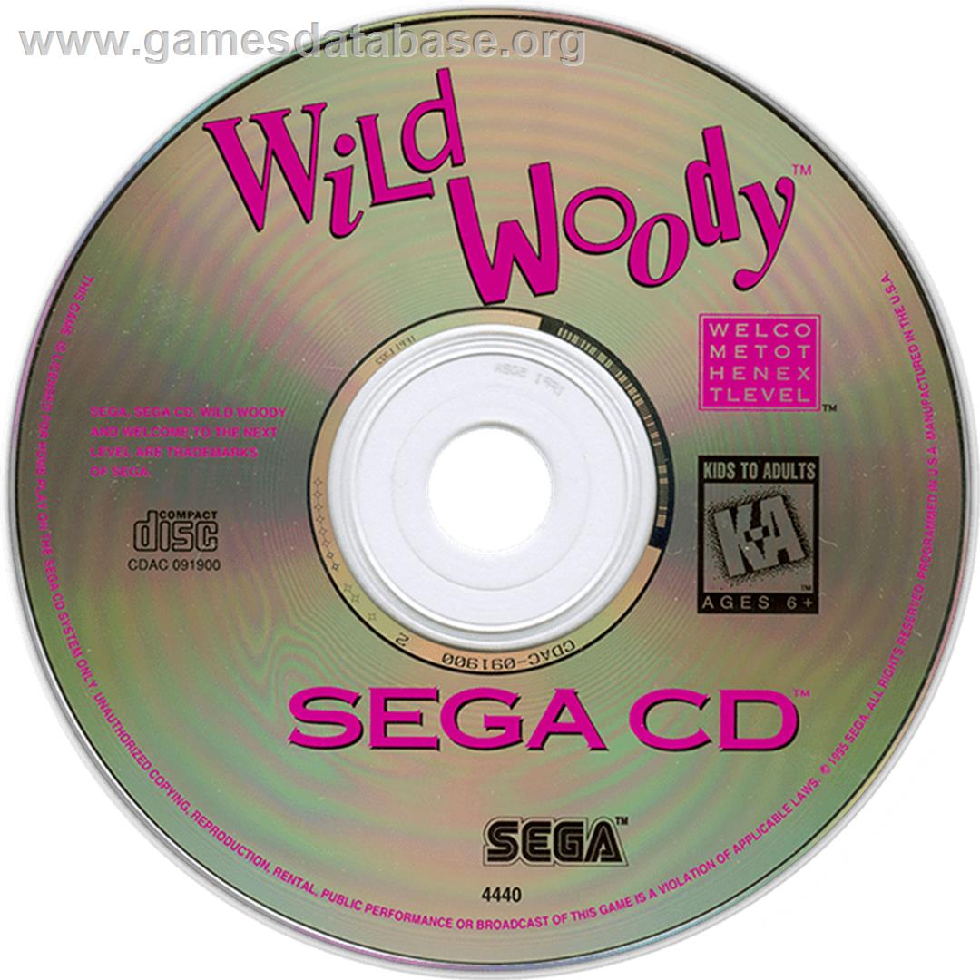 Wild Woody - Sega CD - Artwork - CD