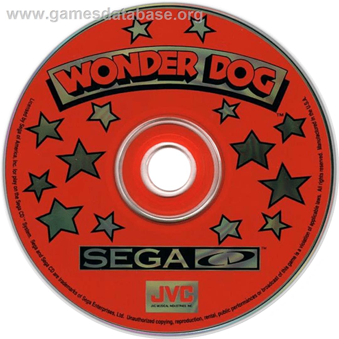 Wonder Dog - Sega CD - Artwork - CD