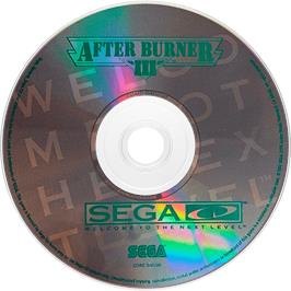 Cartridge artwork for After Burner 3 on the Sega CD.