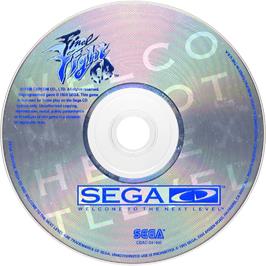 Cartridge artwork for Final Fight Cd on the Sega CD.