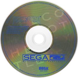 Cartridge artwork for Prince Of Persia on the Sega CD.