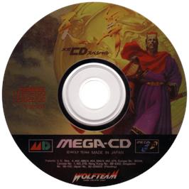 Cartridge artwork for Tenbu Mega Cd Special on the Sega CD.