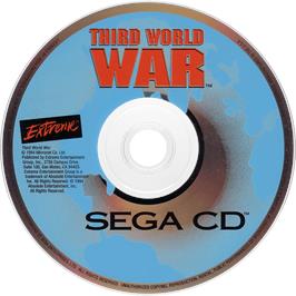 Cartridge artwork for Third World War, The on the Sega CD.