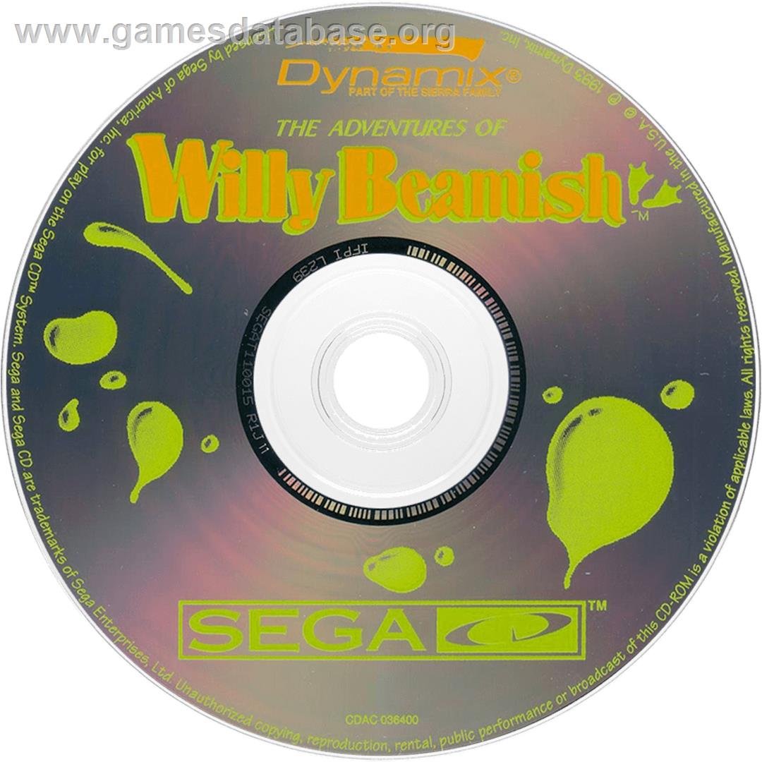 Adventures Of Willy Beamish, The - Sega CD - Artwork - Cartridge