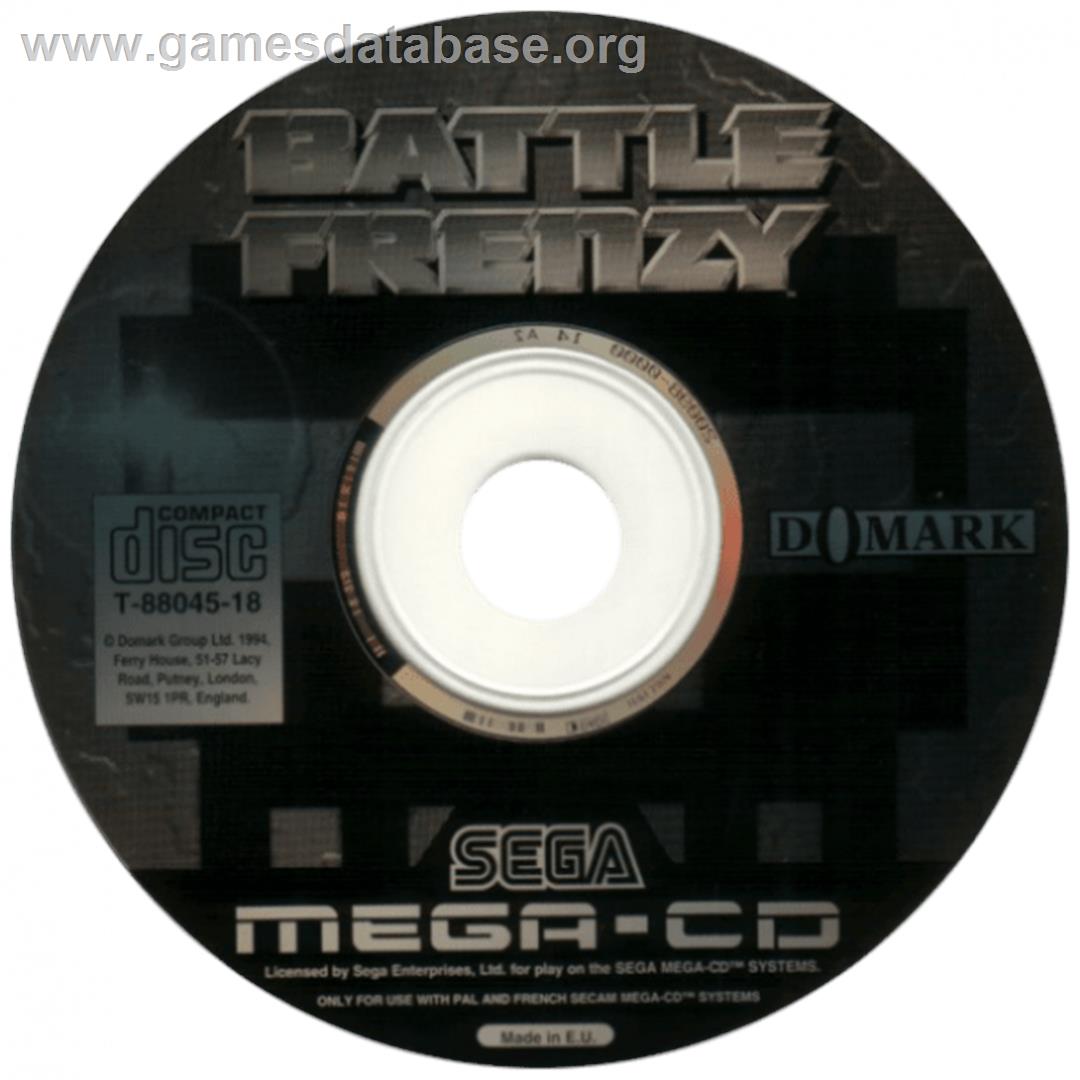 Battle Frenzy - Sega CD - Artwork - Cartridge