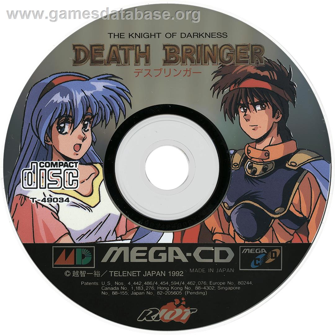 Death Bringer - Sega CD - Artwork - Cartridge