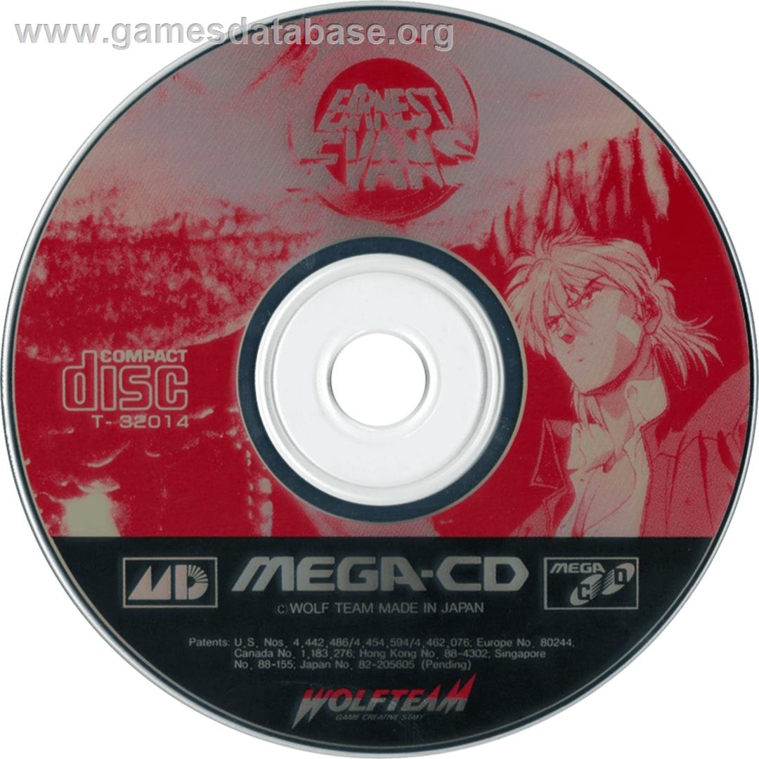 Earnest Evans - Sega CD - Artwork - Cartridge