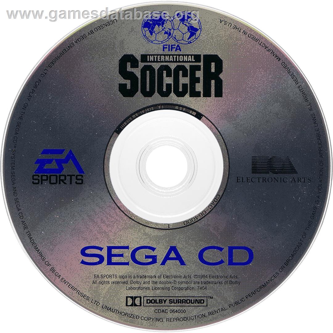 Fifa International Soccer - Championship Edition - Sega CD - Artwork - Cartridge