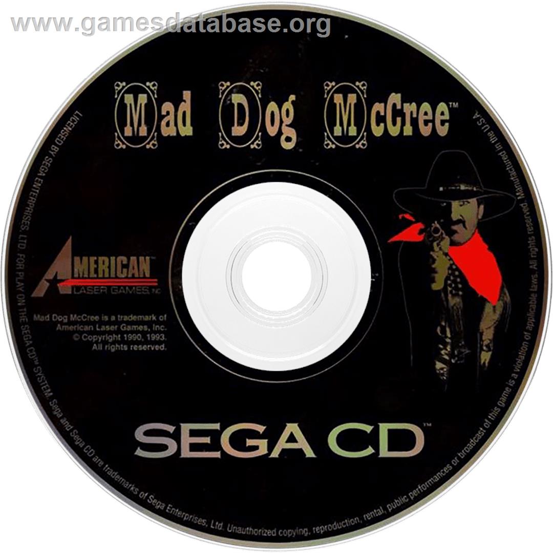 Mad Dog McCree - Sega CD - Artwork - Cartridge