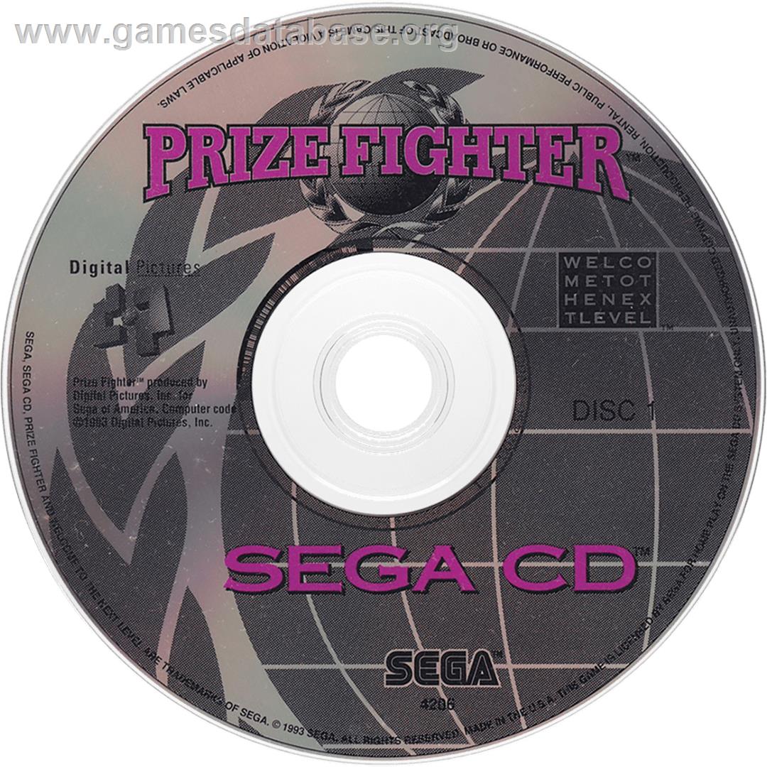 Prize Fighter - Sega CD - Artwork - Cartridge
