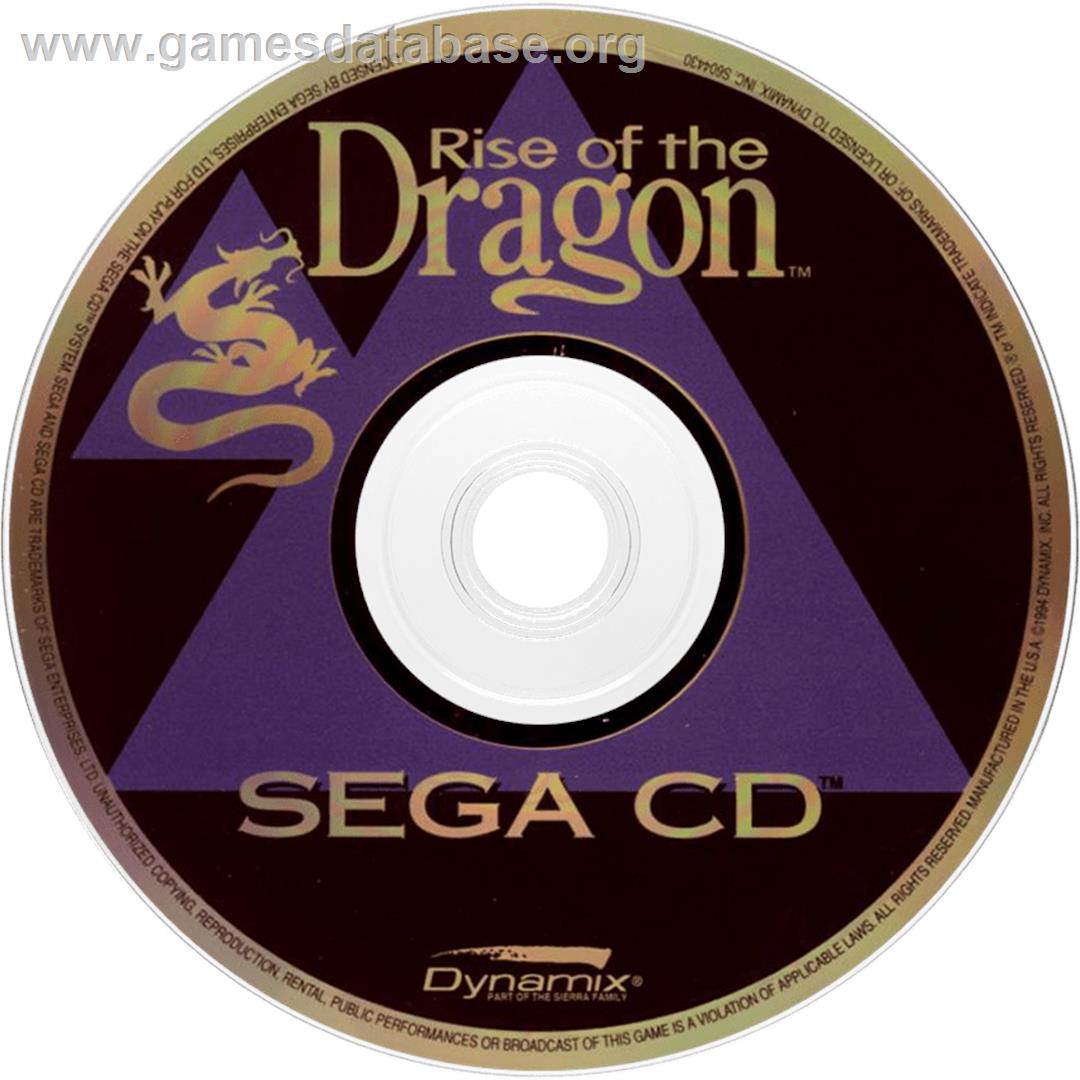 Rise of the Dragon - Sega CD - Artwork - Cartridge