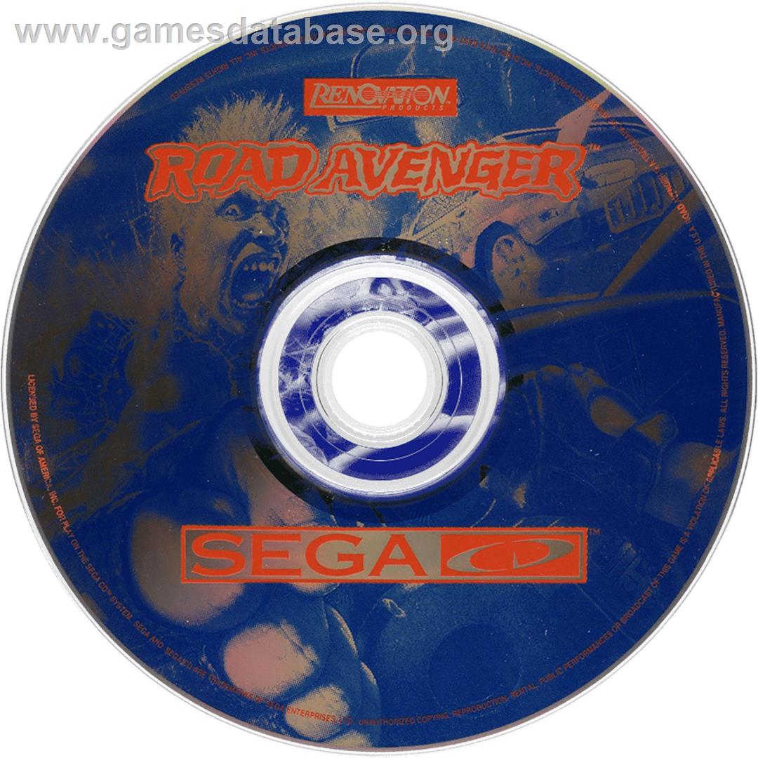 Road Avenger - Sega CD - Artwork - Cartridge