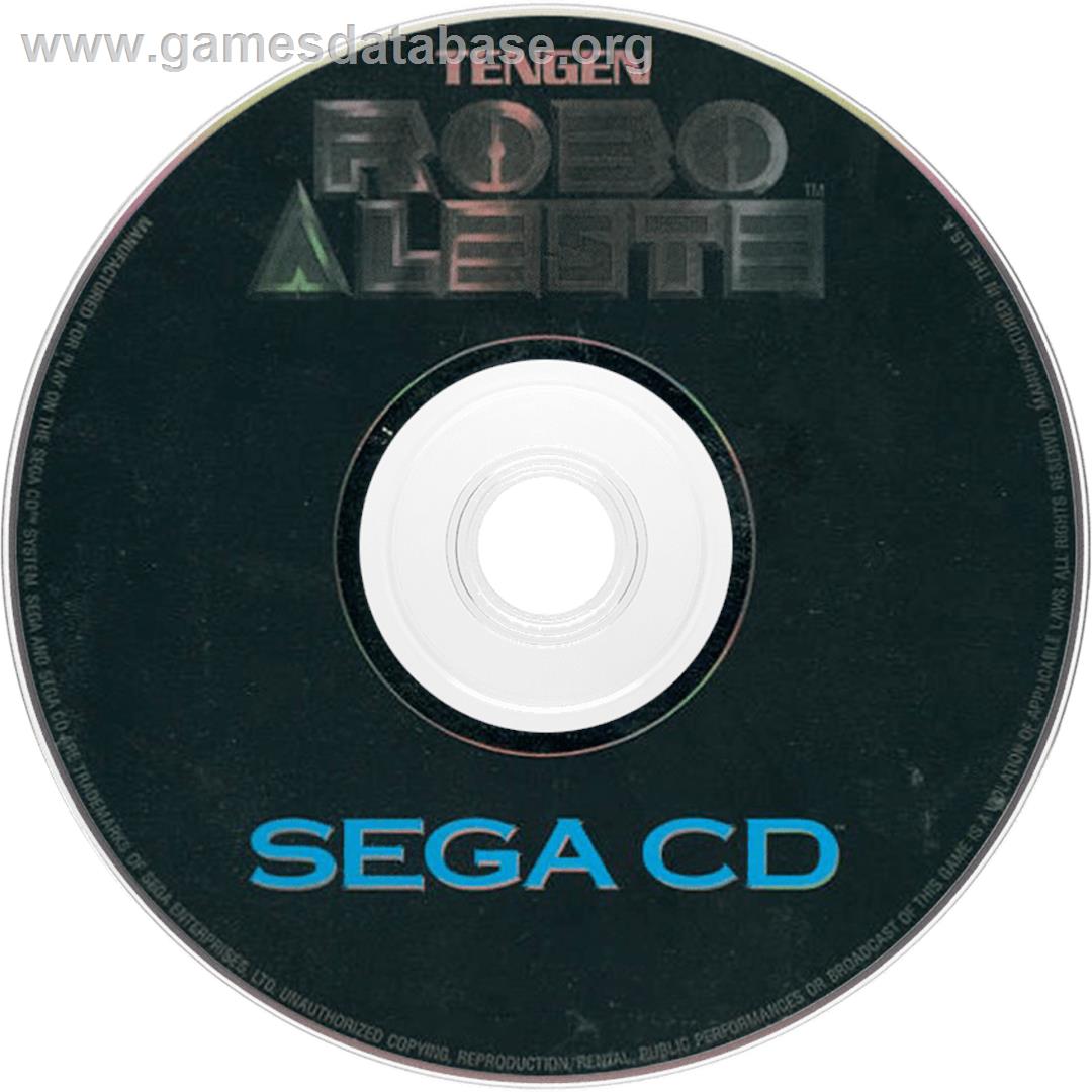 Robo Aleste - Sega CD - Artwork - Cartridge