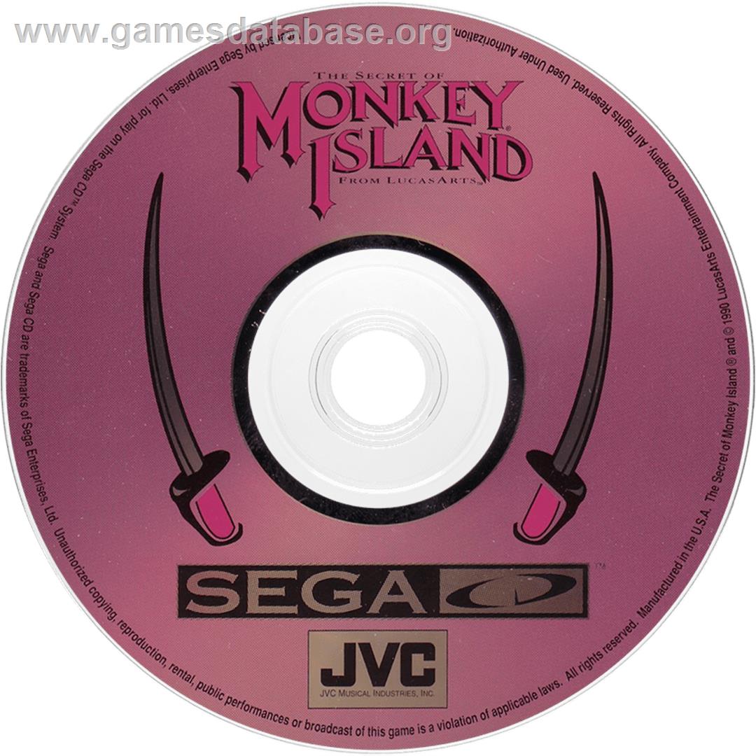 Secret of Monkey Island - Sega CD - Artwork - Cartridge