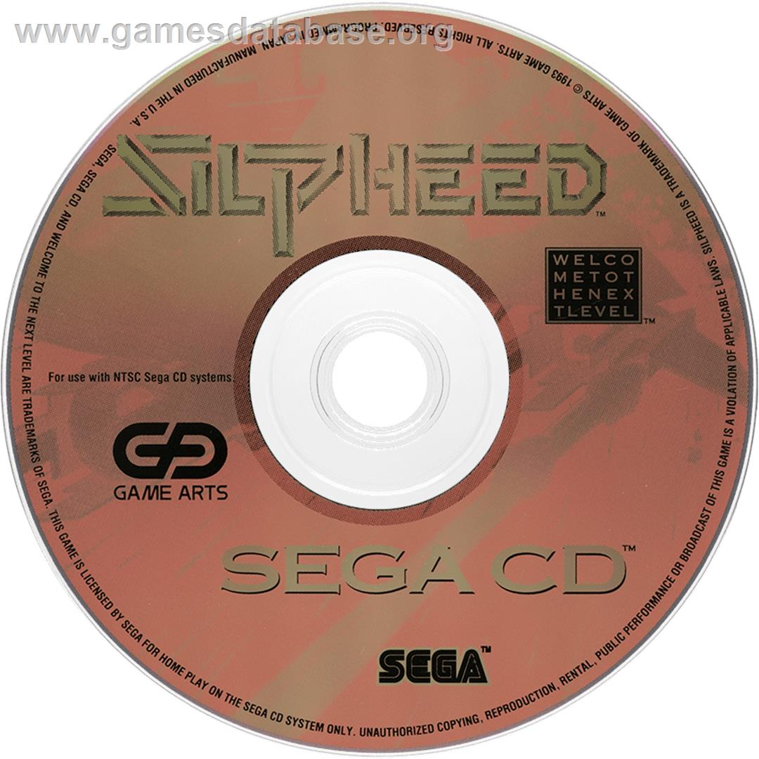 Silpheed - Sega CD - Artwork - Cartridge