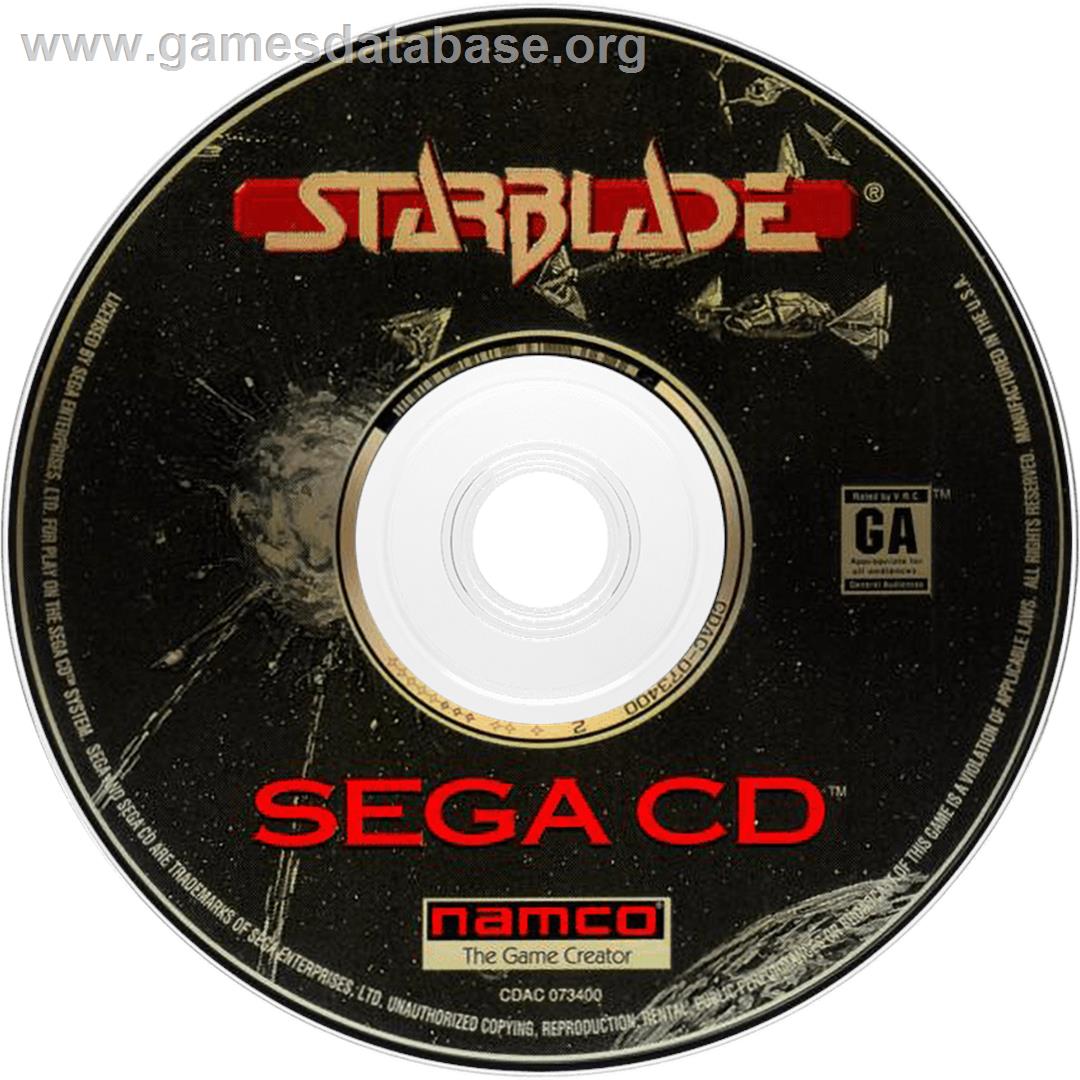 Starblade - Sega CD - Artwork - Cartridge