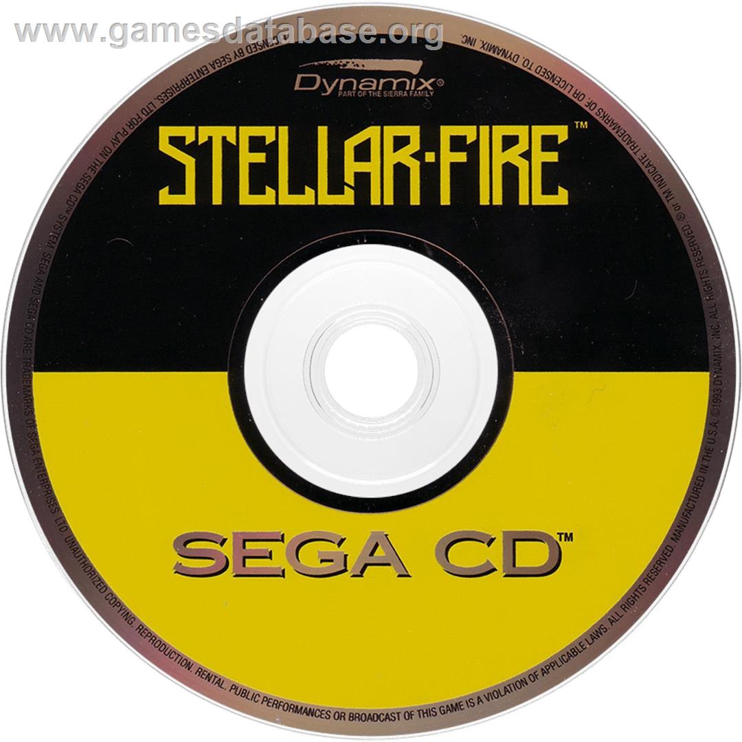 Stellar-Fire - Sega CD - Artwork - Cartridge