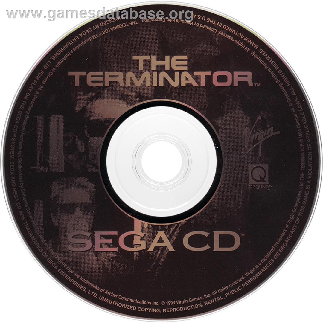 Terminator - Sega CD - Artwork - Cartridge
