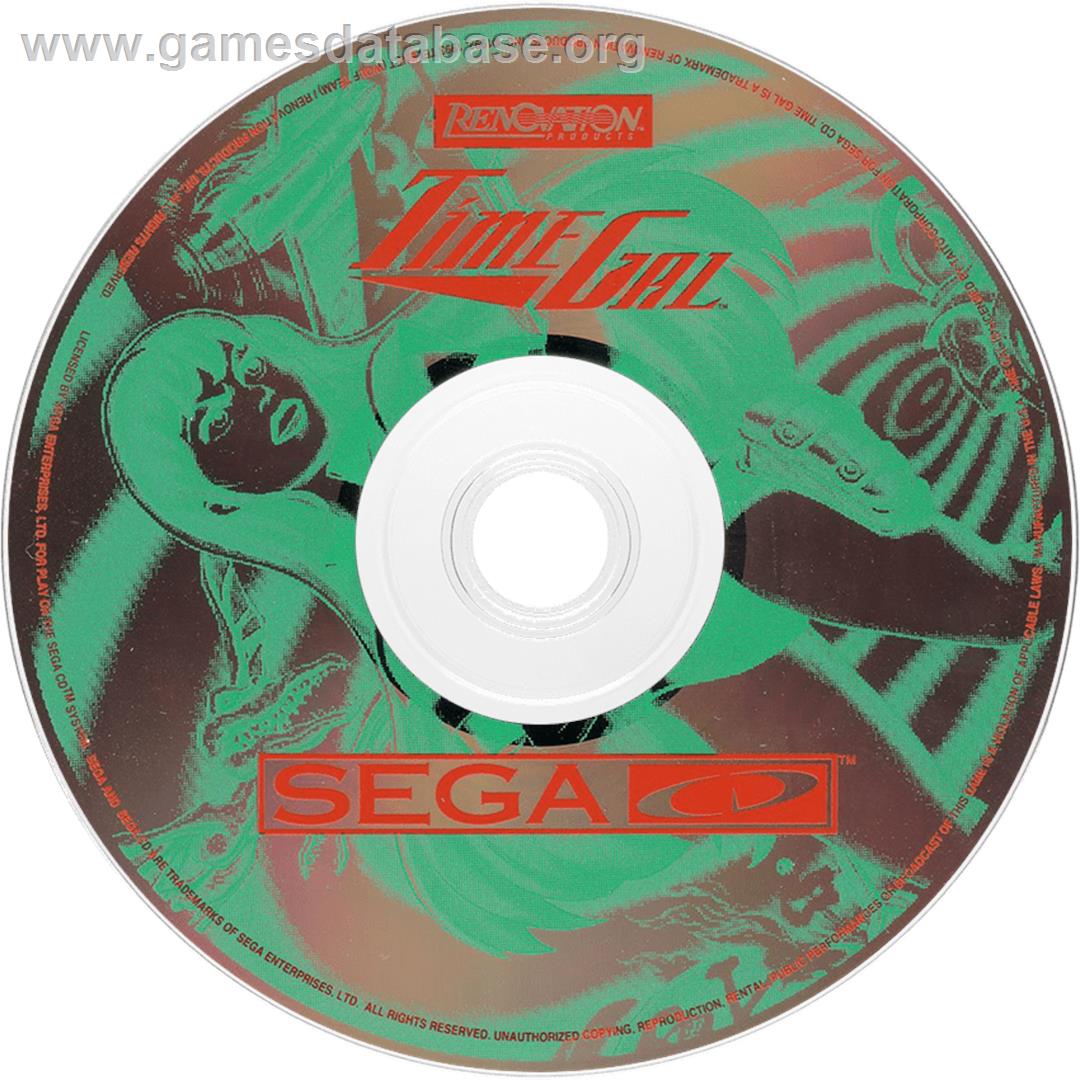 Time Gal - Sega CD - Artwork - Cartridge