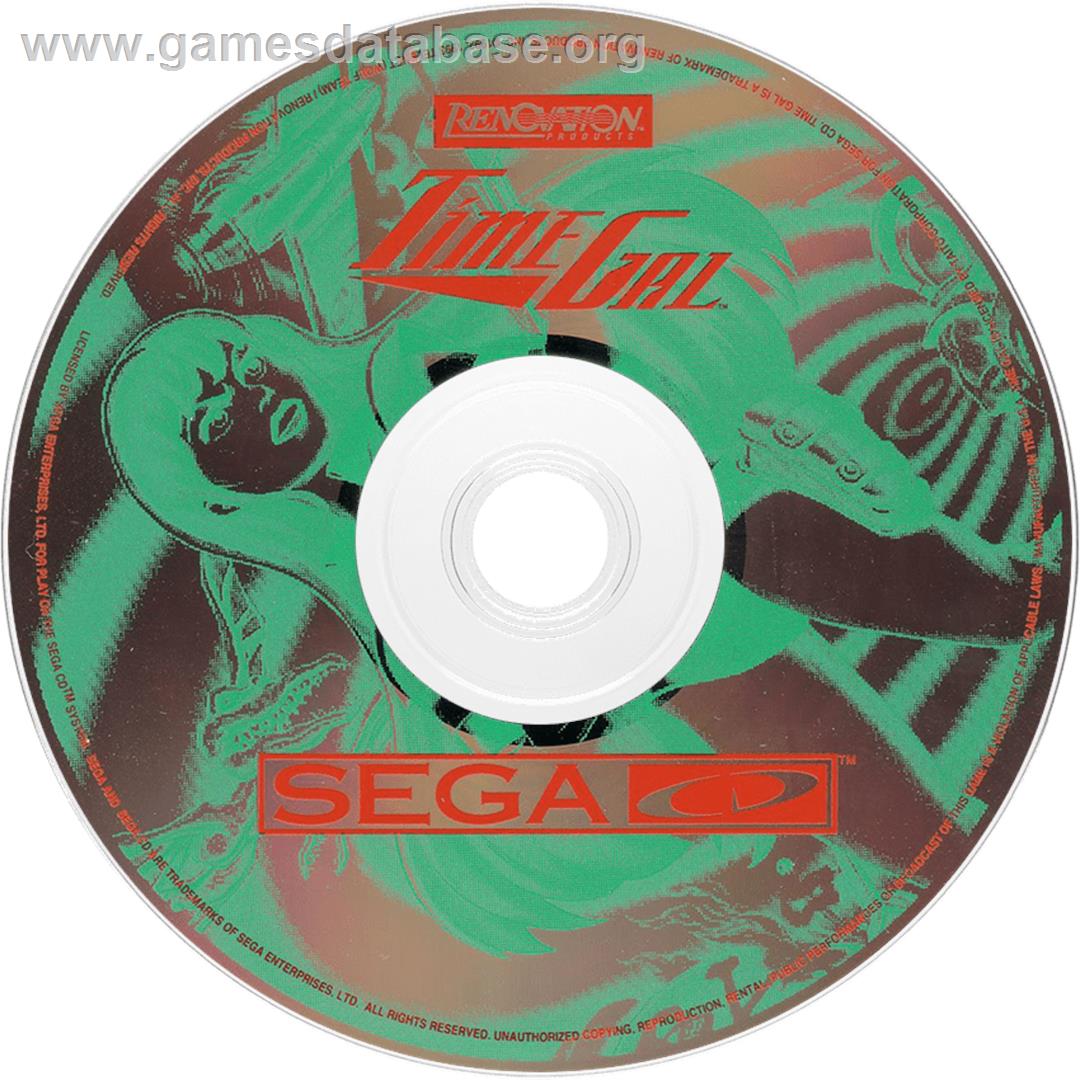 Time Gal - Sega CD - Artwork - Cartridge