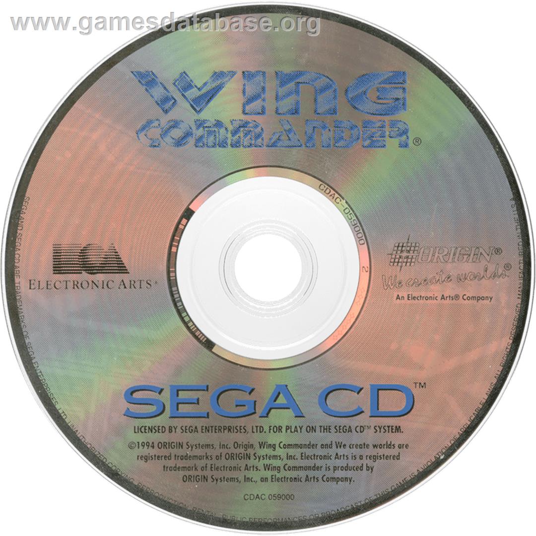 Wing Commander - Sega CD - Artwork - Cartridge