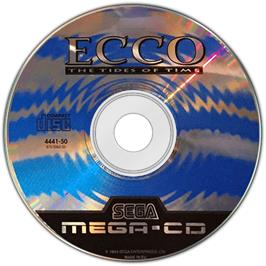 Artwork on the Disc for Ecco 2: The Tides of Time on the Sega CD.