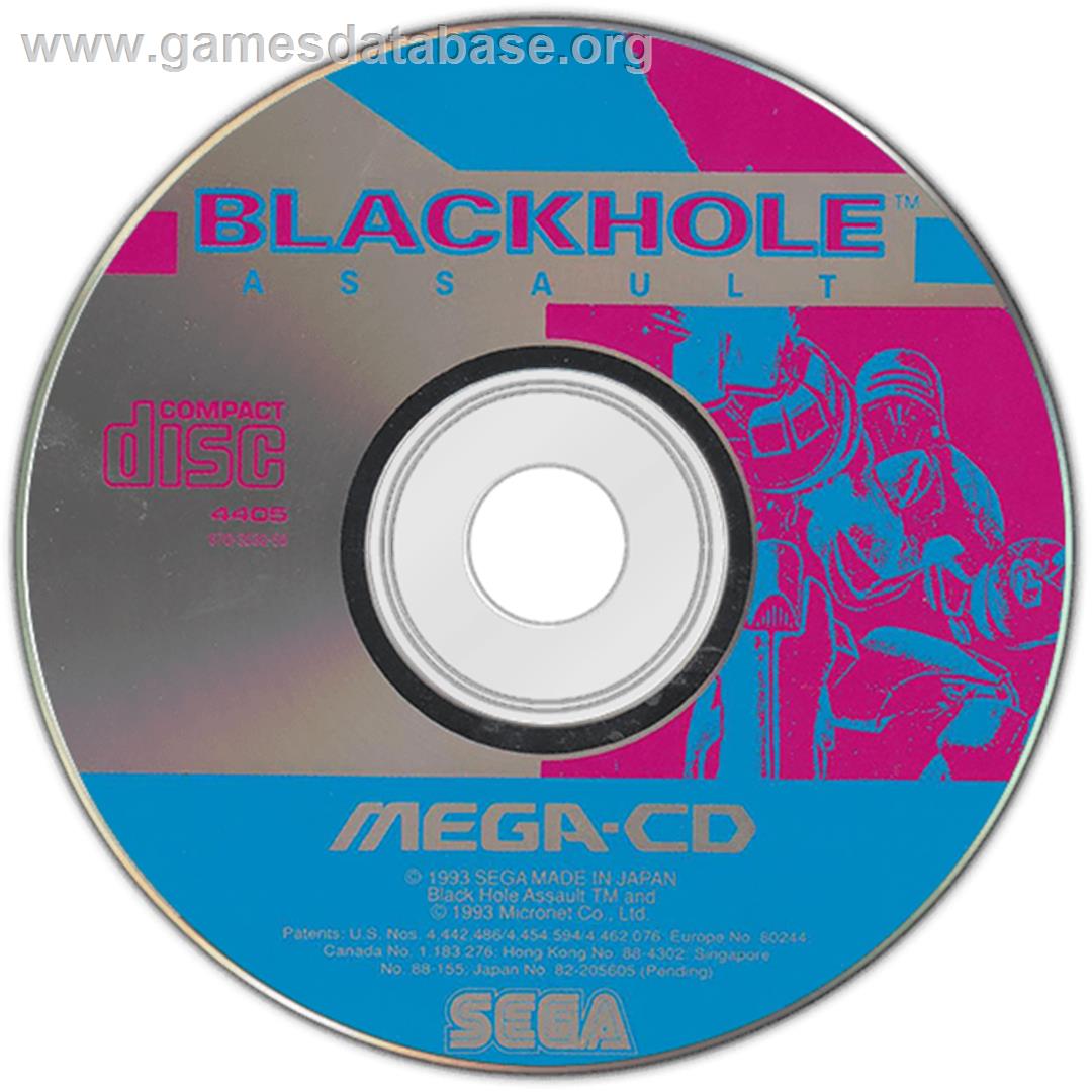 Blackhole Assault - Sega CD - Artwork - Disc