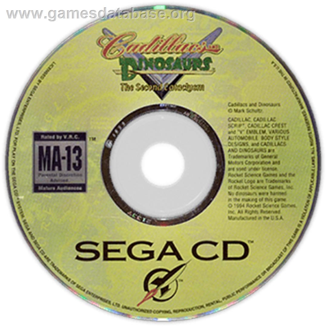 Cadillacs and Dinosaurs: The Second Cataclysm - Sega CD - Artwork - Disc