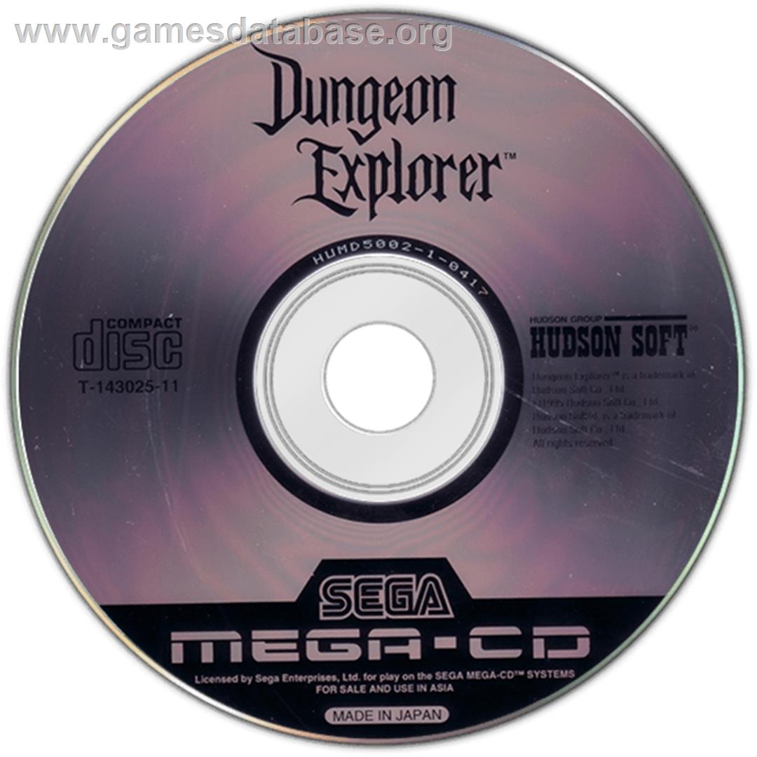 Dungeon Explorer - Sega CD - Artwork - Disc