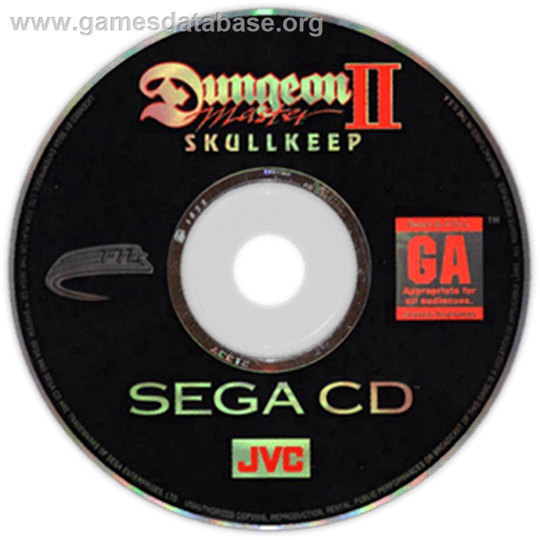 Dungeon Master II: The Legend of Skullkeep - Sega CD - Artwork - Disc