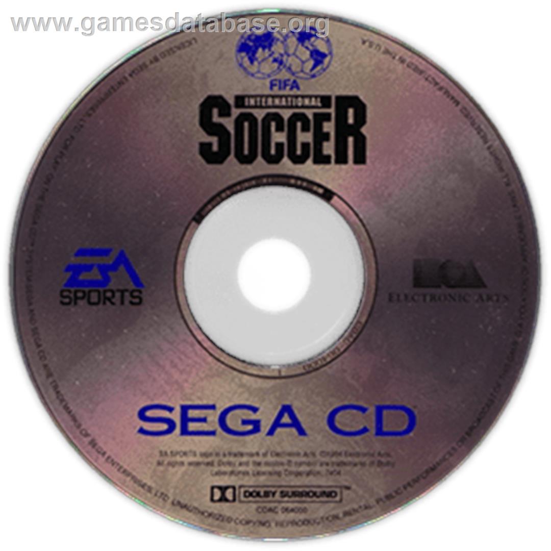 FIFA International Soccer - Sega CD - Artwork - Disc