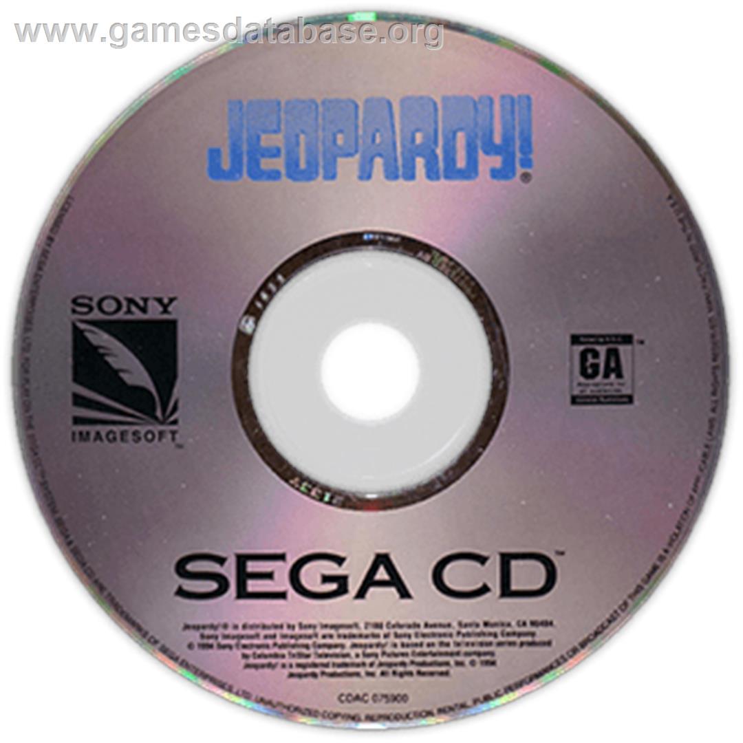 Jeopardy - Sega CD - Artwork - Disc