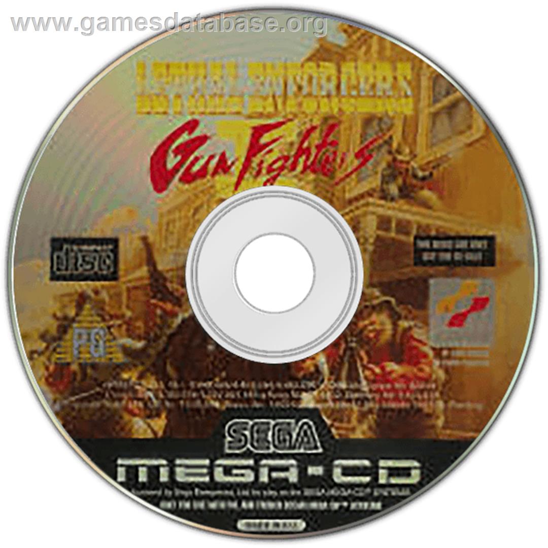 Lethal Enforcers II: Gun Fighters - Sega CD - Artwork - Disc