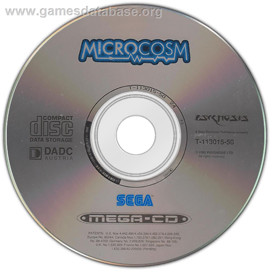 Microcosm - Sega CD - Artwork - Disc