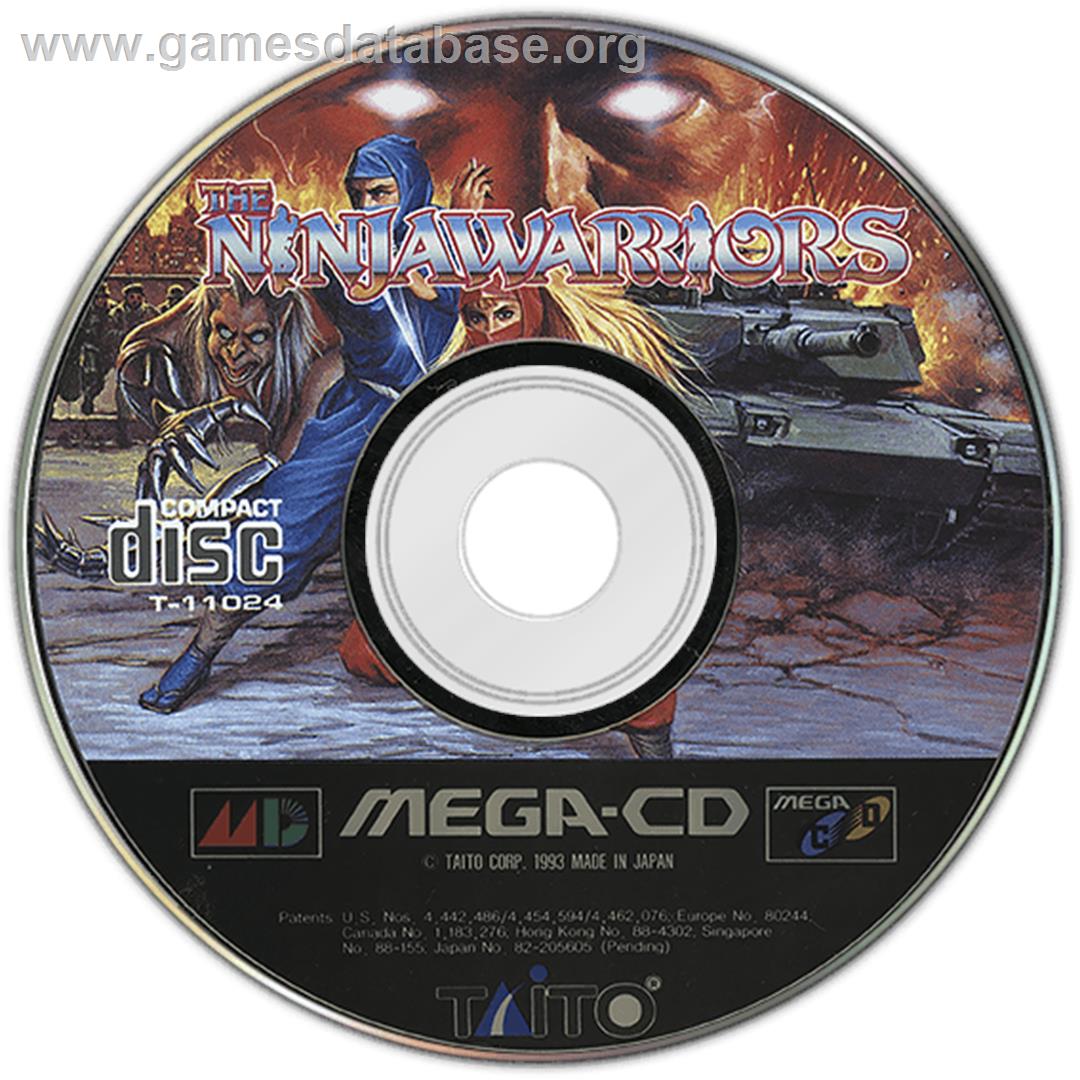 Ninja Warriors, The - Sega CD - Artwork - Disc