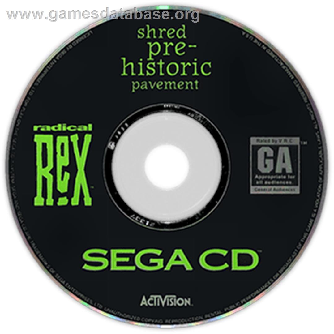 Radical Rex - Sega CD - Artwork - Disc