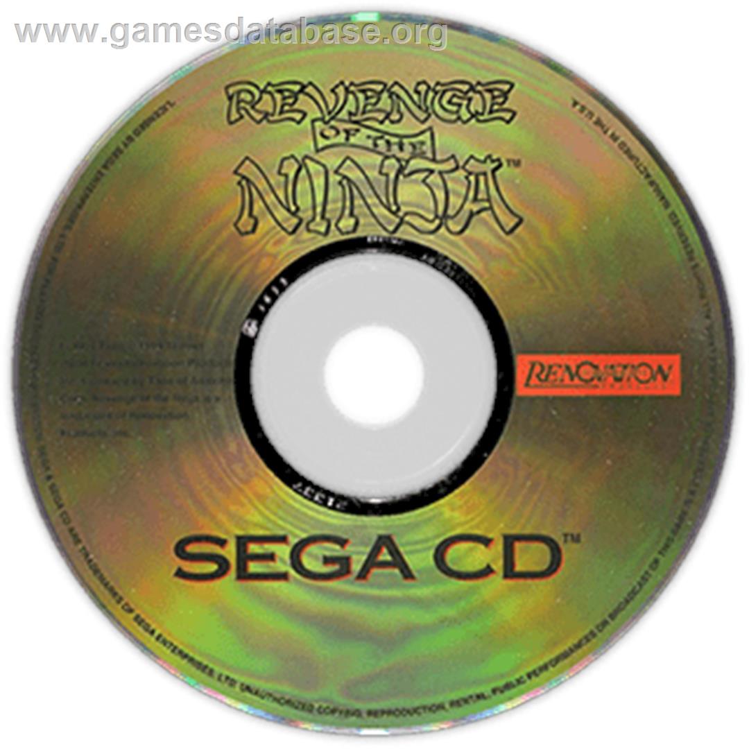 Revenge of the Ninja - Sega CD - Artwork - Disc