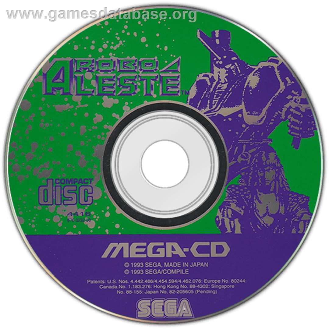 Robo Aleste - Sega CD - Artwork - Disc