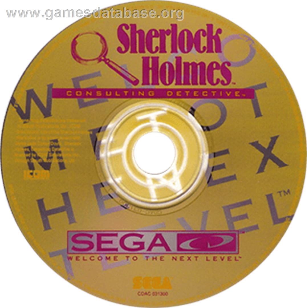 Sherlock Holmes: Consulting Detective - Sega CD - Artwork - Disc