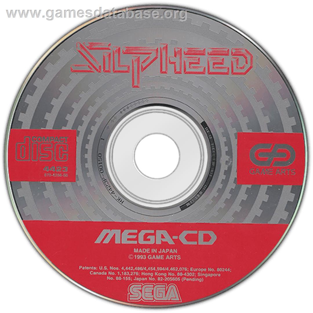 Silpheed - Sega CD - Artwork - Disc
