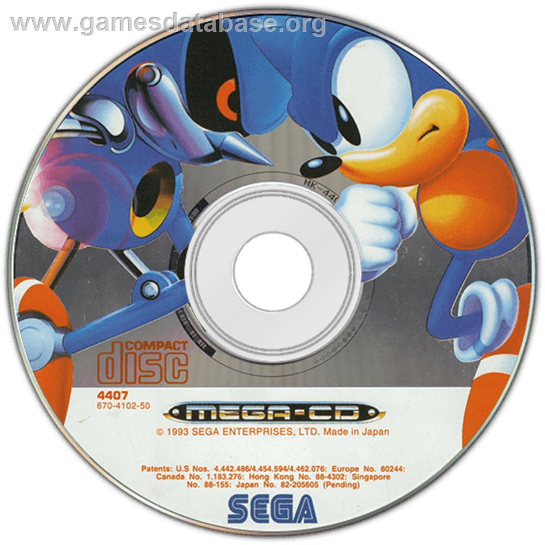 Sonic CD - Sega CD - Artwork - Disc
