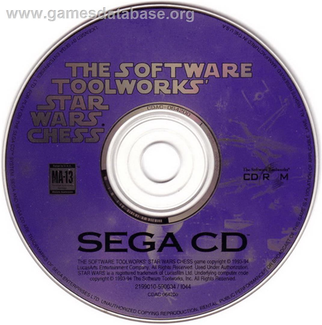 Star Wars Chess - Sega CD - Artwork - Disc