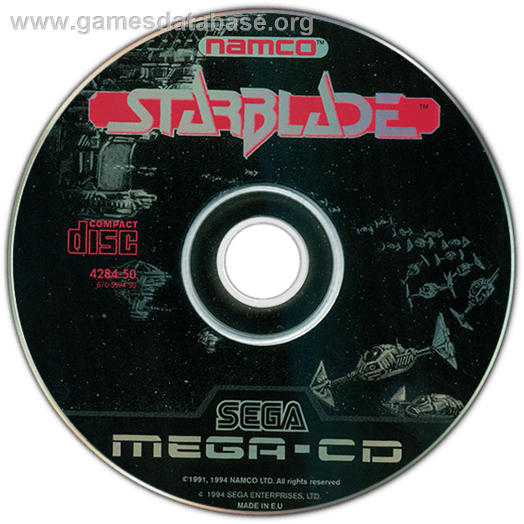 Starblade - Sega CD - Artwork - Disc