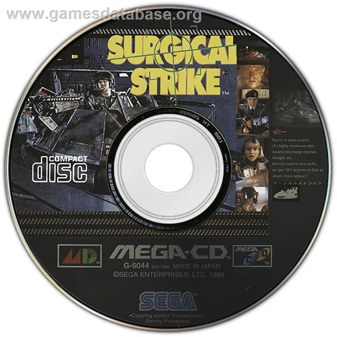 Surgical Strike - Sega CD - Artwork - Disc
