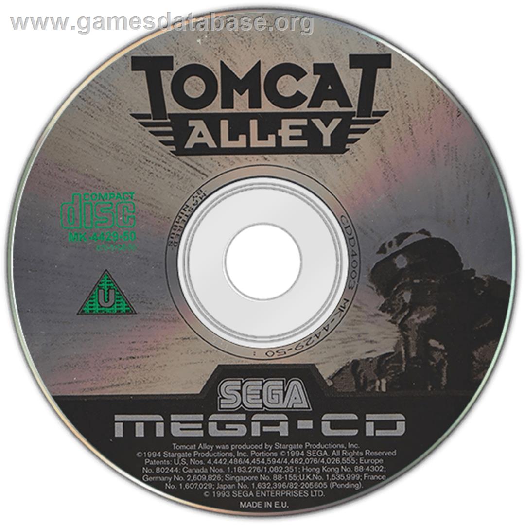 Tomcat Alley - Sega CD - Artwork - Disc