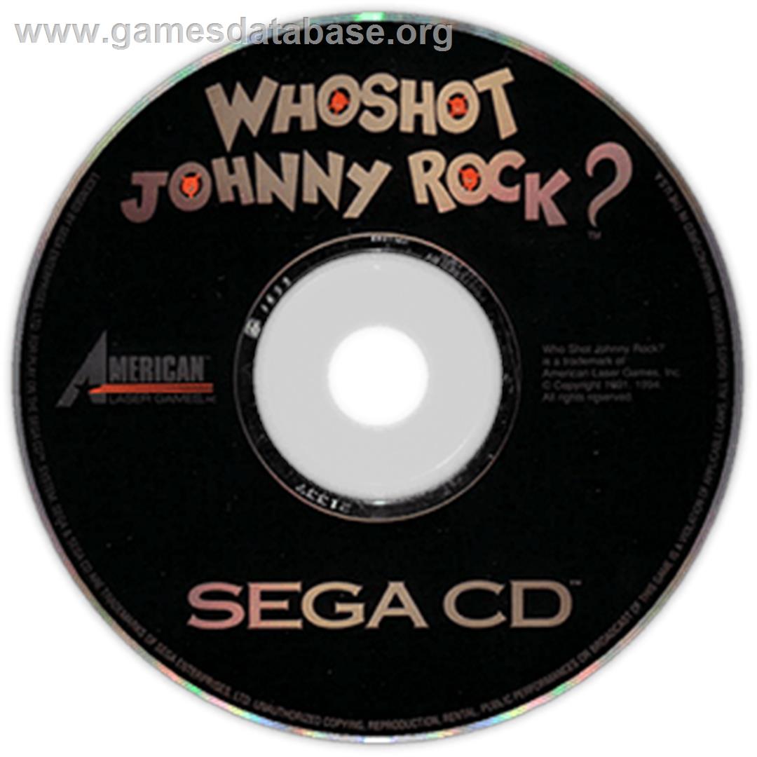 Who Shot Johnny Rock? v1.6 - Sega CD - Artwork - Disc