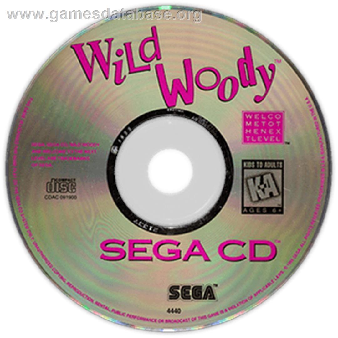 Wild Woody - Sega CD - Artwork - Disc