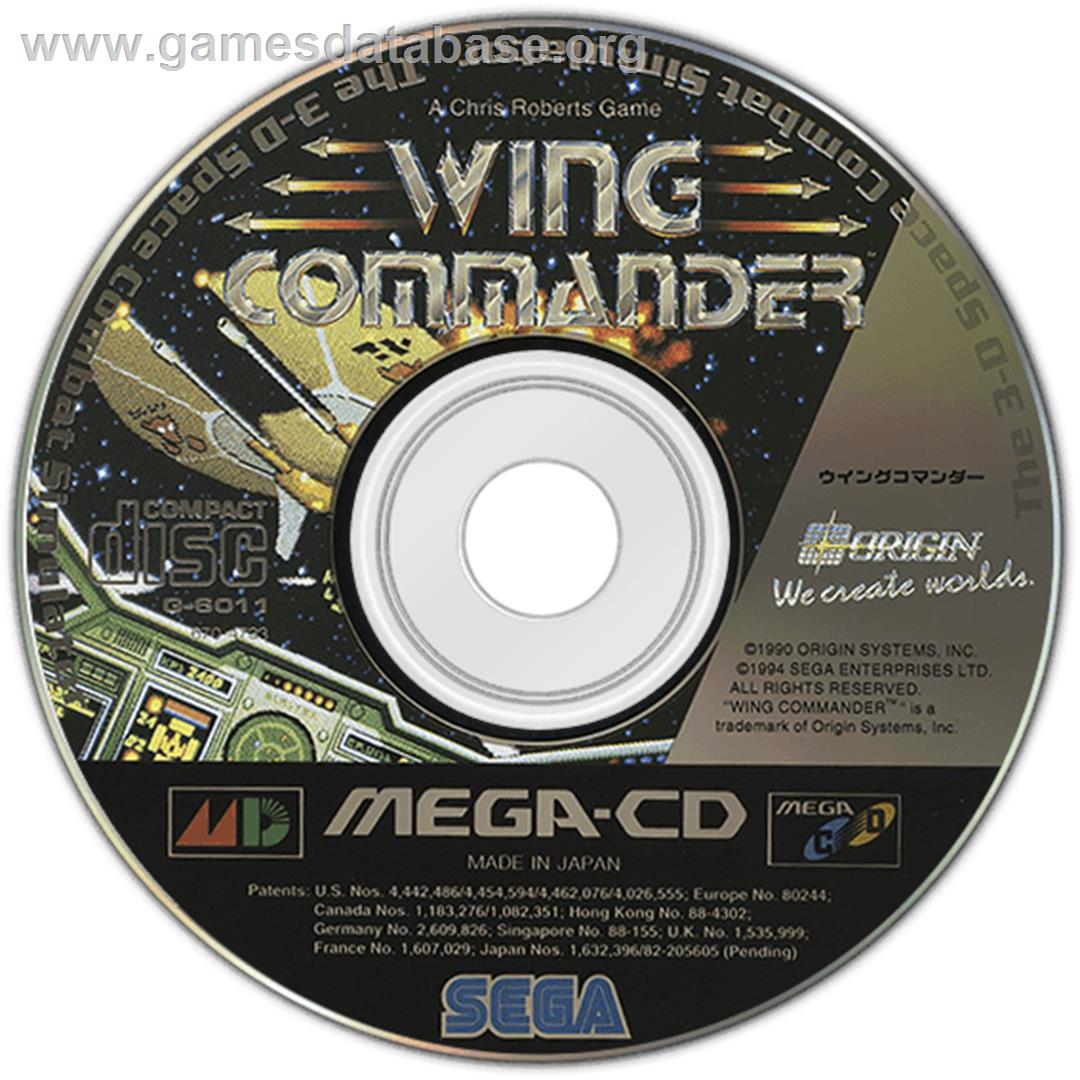 Wing Commander - Sega CD - Artwork - Disc