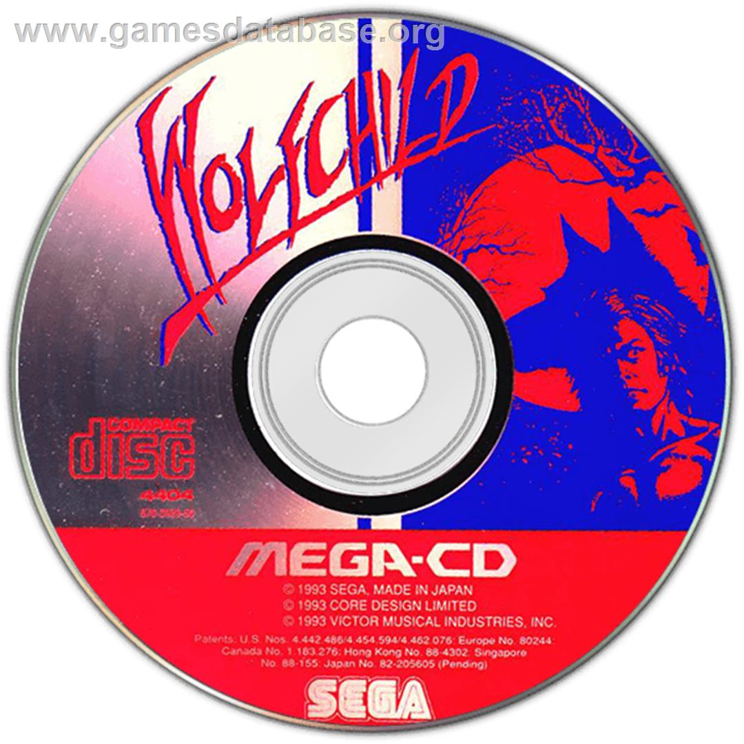 Wolfchild - Sega CD - Artwork - Disc